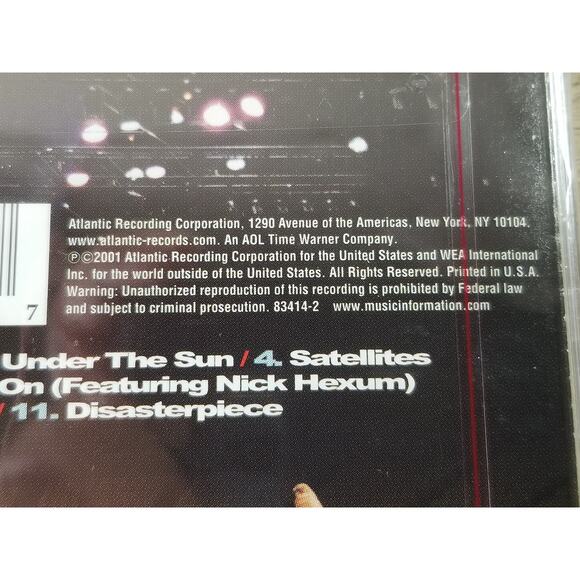 SUGAR RAY CD NEW Sealed 2001 Atlantic Recording Music Artist Rock Band - Picture 7 of 8